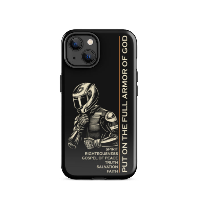 Armor of God Phone Case, glossy finish, for iPhone 14