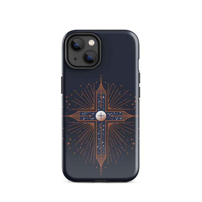 Celestial Cross Phone Case glossy-iphone-14-front